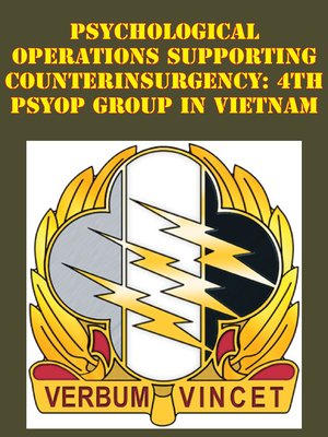cover image of Psychological Operations Supporting Counterinsurgency